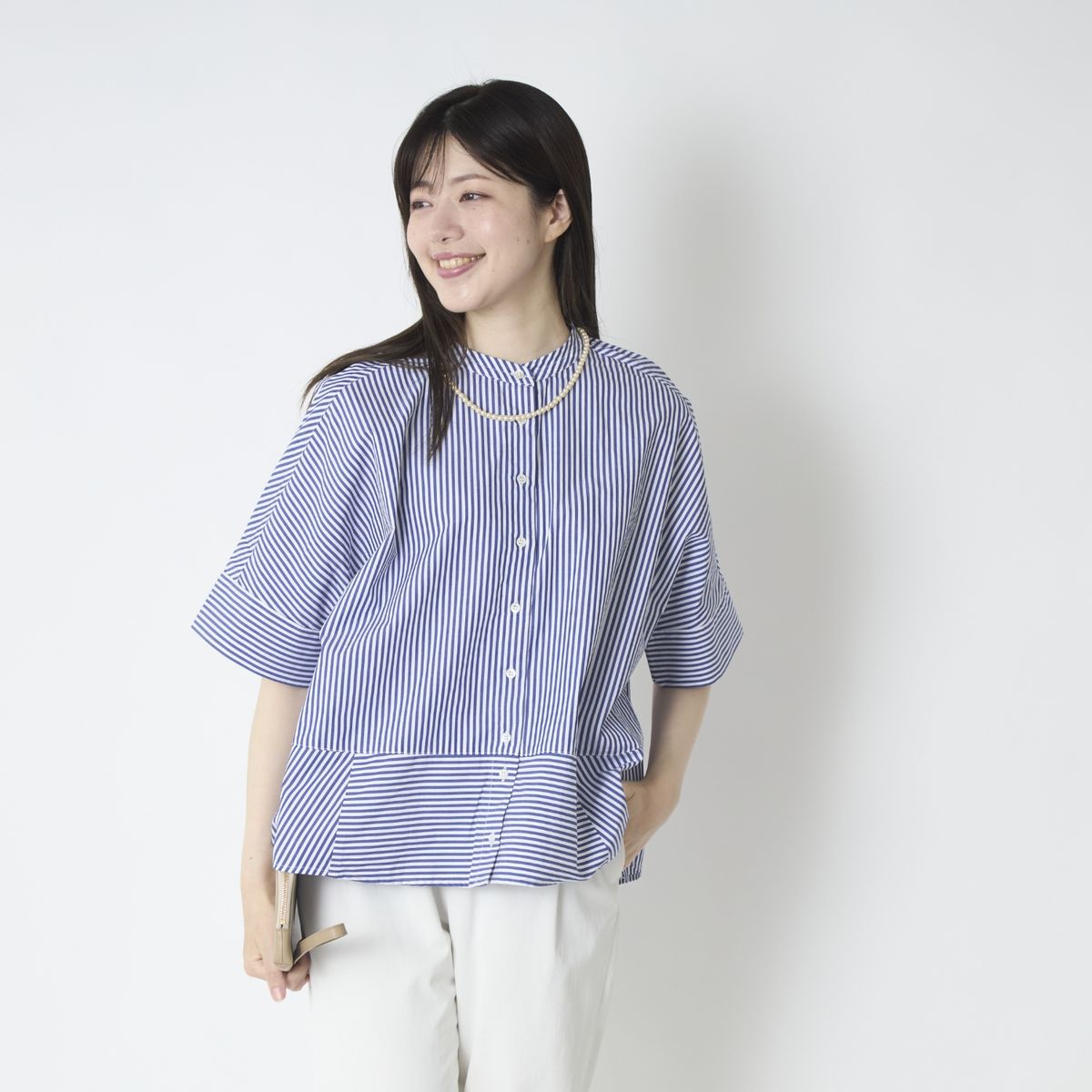 TANG./コットンシャンブレー　 シャツ